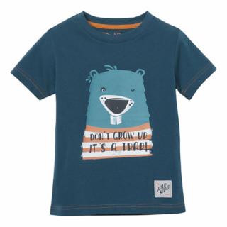 STIHL Dětské tričko s bobrem - modré
