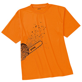 STIHL Funkční tričko DYNAMIC Mag Cool, oranžové (S motivem MS 661 C-M)