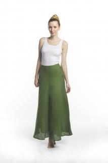 Dámská dvoudílná sukně zelená Velikost: 34