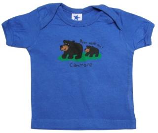 Bavlněné tričko s medvídky-vel.68 (second hand)