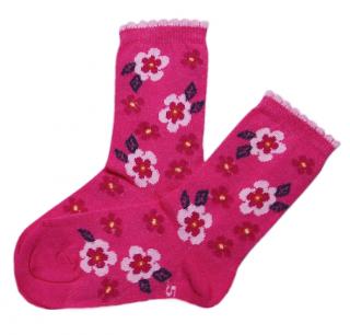 Dětské ponožky Design Sock- malinové 13-14 (nové zboží)