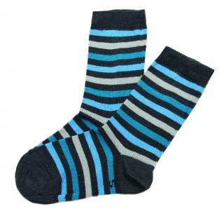 Dětské ponožky Design Sock pruhy modré 13-14 (nové zboží)