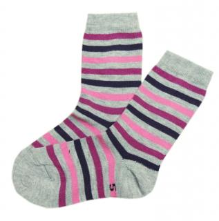 Dětské ponožky Design Sock pruhy šedé 23-24 (nové zboží)