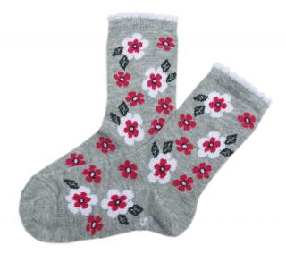 Dětské ponožky Design Sock-šedé 17-18 (nové zboží)