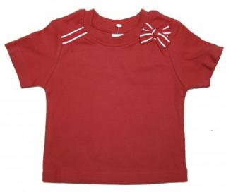 Dívčí červené triko Tiny Ted-vel.68 (second hand)