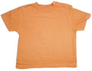 Oranžové bavlněné tričko George -vel.80 (second hand VÝPRODEJ)