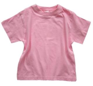 Růžové bavlněné tričko -vel.86 (outlet)