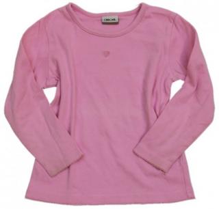 Růžové tričko-vel.98 (second hand)