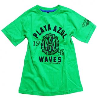 Tričko s krátkým rukávem Boystar zelené -vel.104 (nové zboží )
