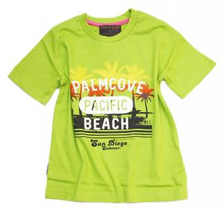 Tričko s krátkým rukávem Pacific Beach-vel.104/110 (nové zboží)