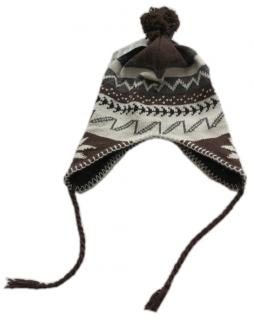 Zimní pletená čepice-vel.152 (outlet)