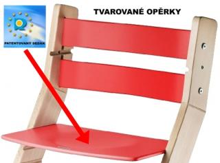 Rostoucí židle - sedák červený