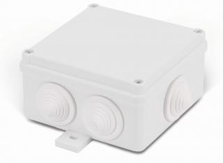 Rozvodná krabice Elcon IP65 - K100U - bílá (K100U)