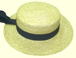 klobouk slaměný, letní 40024 (klobouk letní, slaměný 40024)