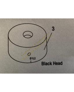 Brusná hlava černá pro brusky wolframových elektrod G-Tech Handy II
