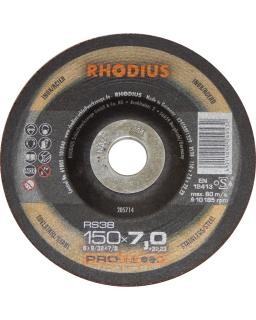 Brusný kotouč 150x7,0 Rhodius RS38 PROline (nerez/ocel)