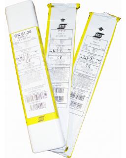 Elektrody ESAB OK 61.30 1.6mm/300mm (plastová krabička 1,6kg) (prodej na celá balení 1.6 kg)