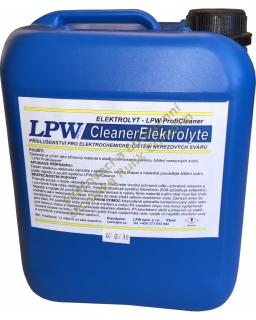 LPW PROFICLEANER - Elektrolyte 5L kanystr - příslušenství pro elektrochemické čištění nerezových svá