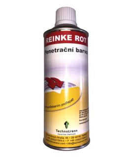 Pronikající barva pro defektoskopické sady (REINKE ROT)