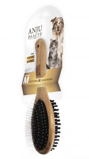 Anju Beauté Brosse double – OBOUSTRANNÝ KARTÁČ – velikost M