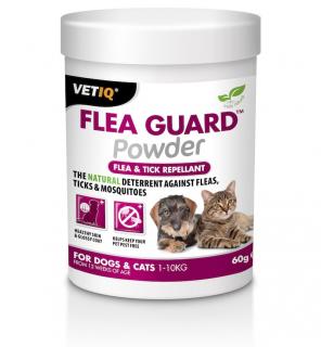 M&C Pet Care VETIQ FLEA GUARD  POWDER ochrana proti blechám a klíšťatům v prášku