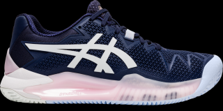 Asics Gel-Resolution 8 dámské tmavě modré s bílou Velikost: 42