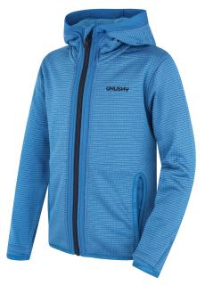 Dětská mikina s kapucí Artic Zip K blue/black blue Varianta: 122