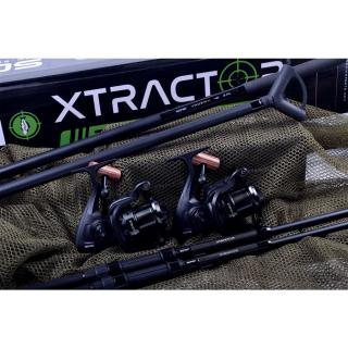 2x Prut , 2x naviják, 1x podběrák - Xtractor 2 Rod Carp Kit 10ft 3,0m/3,25lb