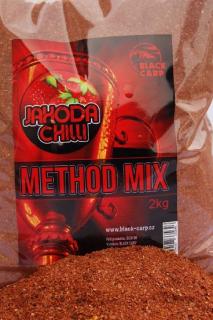 BLACK CARP Method mix  Jahoda-Chilli 2kg