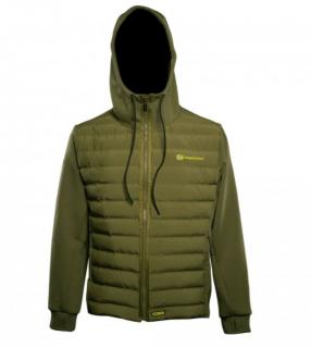 Bunda APEarel Dropback Heavyweight Zip Jacket Green Velikost bundy: L