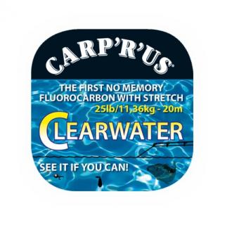 CARP ´R´ US Clearwater - návazcový fluorocarbon 25lb/20m