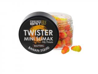 FeederBait Twister Mini Šlimak Wafters 10/7mm Příchuť nástrahy: Banán Oliheň