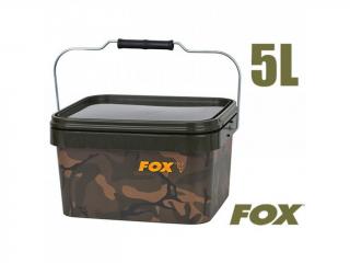 Fox Kbelík Camo Square Buckets 5 L