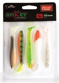 Fox Rage gumová nástraha Spikey Shads Mixed Colour 5ks/6cm