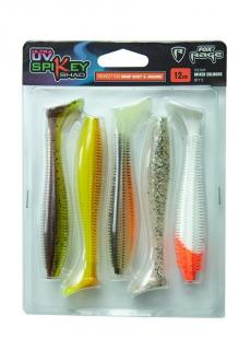 Fox Rage gumová nástraha Spikey Shads Mixed Colour 5ks/9cm