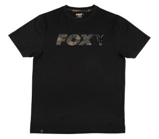 Fox Triko Black Camo Chest Print T-Shirt Velikost trička: L