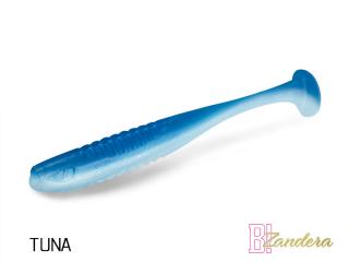 Gumová nástraha Delphin ZANDERA UVs 10cm TUNA