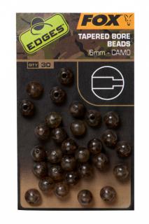 Korálky Fox Edges Camo Tapered Bore Beads 30ks/6mm