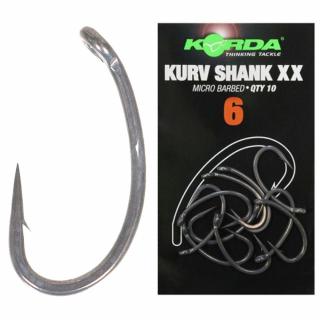 Korda Háčky Kurv Shank XX 10 ks Velikost háčků: 8