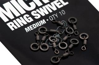 Korda Obratlík S Koružkem Micro Rig Swivel Medium 10 ks