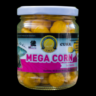 LK Baits obří kukuřice Mega Corn Ice Vanilla 220ml