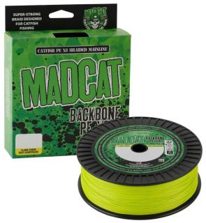 Madcat Sumcová Šňůra Backbone PE X8 300 m / 0,60 mm / 84,1 kg žlutá