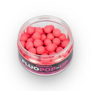 Mikbaits Mini Plovoucí fluo boilie 100ml / 10mm Příchuť: Jahoda