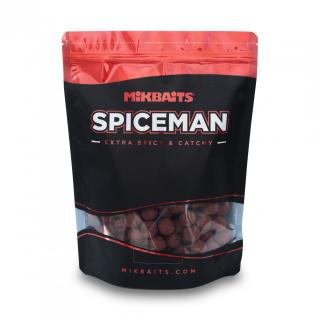 Mikbaits Spiceman boilie 1kg -  Pikantní Švestka Průměr nástrahy: 16mm