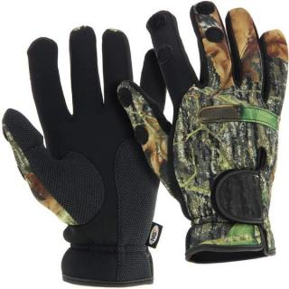 NGT Neoprén Rukavice Camo Gloves vel.L