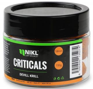 Nikl Criticals Boilie 150g / 20mm Příchuť: Chilli & Peach