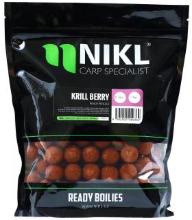 Nikl Hotové boilies Krill Berry 1 kg Průměr nástrahy: 20mm/1kg