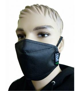 Obličejová filtrační ochranná maska black