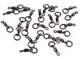 Obratlík Fox Flexi Ring Swivel 10ks/vel.11