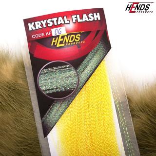 Perleťové kroucené vlasy Hends Krystal Flash Barva: Žlutá